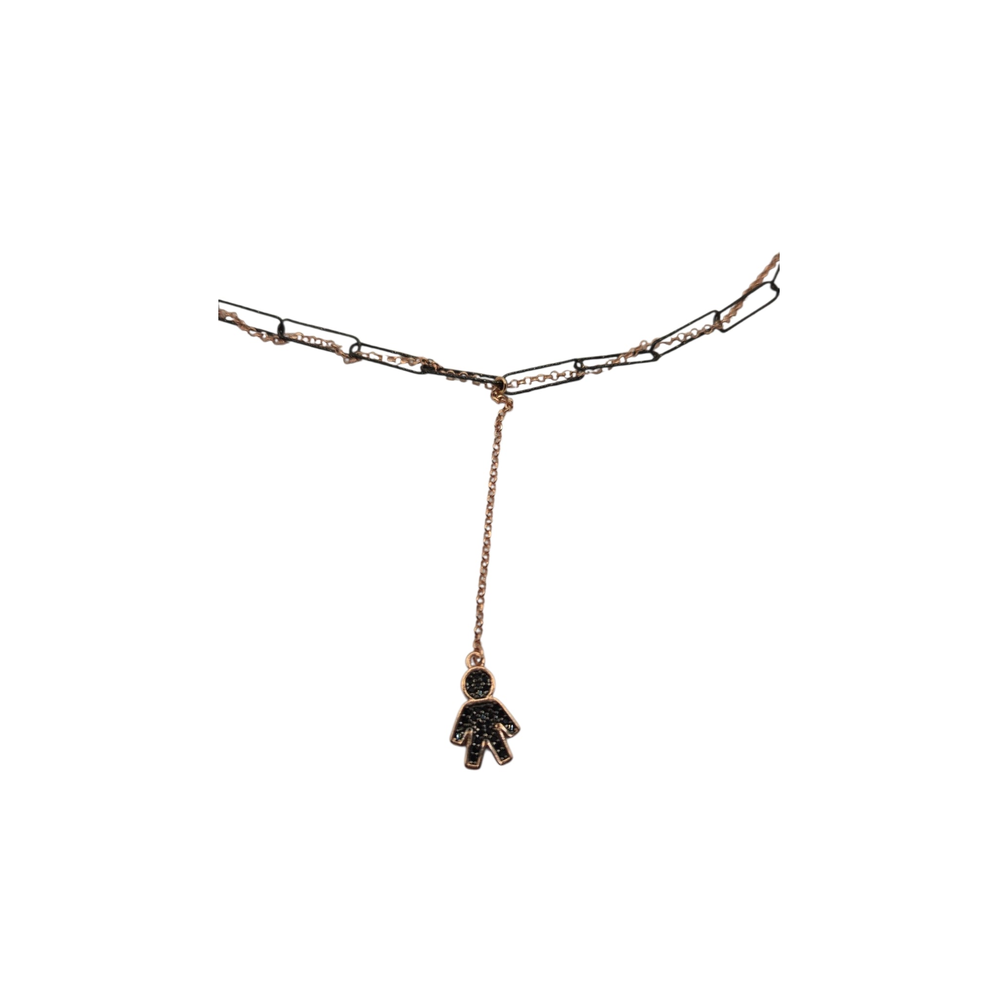 Black & Rose Boy - Girocollo irresistibile deciso e raffinato